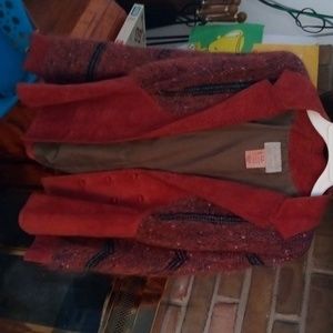 Vintage velvet & mohair jacket. By Jinx Senior